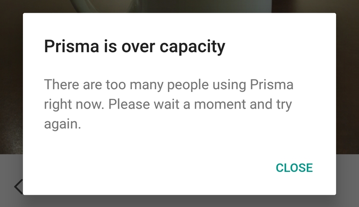 Erreur Prisma