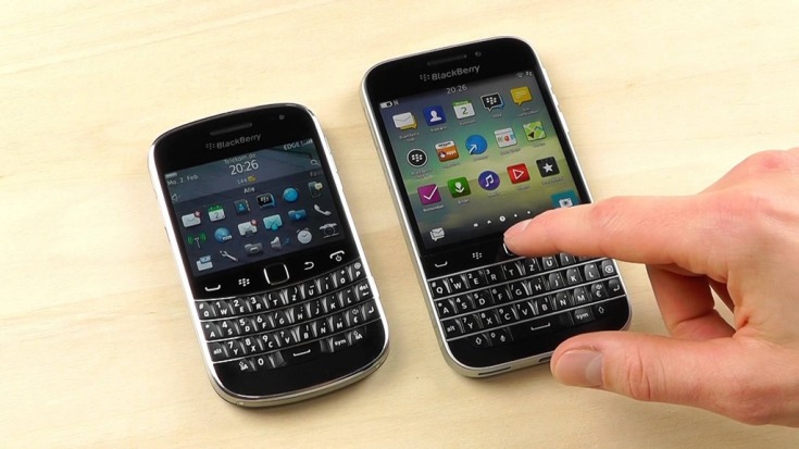 BlackBerry Classic et Bold 9900